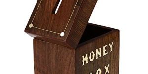 Handcrafted Wooden Money Box