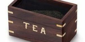 Wooden Tea Box