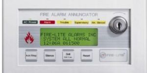 Fire Lite Annunciator