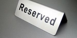 Stainless Steel Desk Name Plates