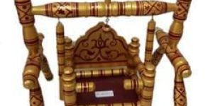 Wooden Convertible Krishna Jhula