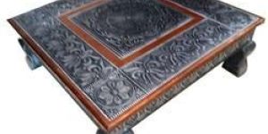 Wooden Sankheda Pooja Chowki