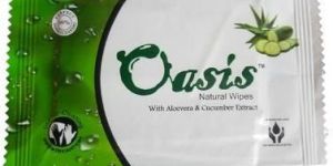 Oasis Mini Aloe Vera & Cucumber Wipes