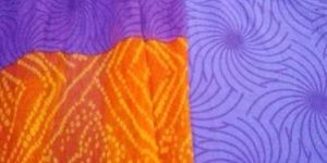 Unstitched Dress Material with Chiffon Dupatta