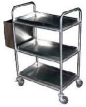 Stainless Steel Utility Trolley