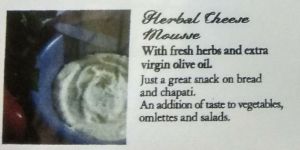 Herbal Mousse Cheese