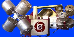 4-Arm Bi axial rotomoulding machine