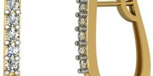 Swarovski Crystal Sterling Silver Earring