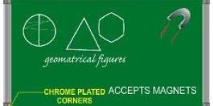 Penta Series Magnetic Green Chalk Writing Board