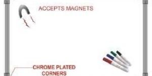 Penta Series White Magnetic Writing Board