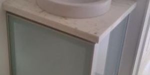 Bathroom Transparent Cabinet