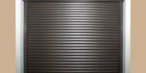 Black Mild Steel Manual Rolling Shutter