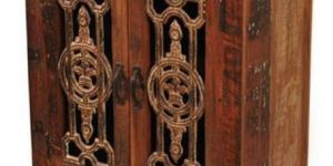 Antique Recycled Mini Cabinet