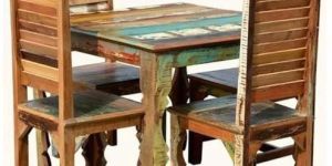 Reclaimed Wooden Dining Set