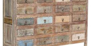 Reclaimed Wooden Drawer Chest
