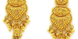 Gold Hanging Earrings