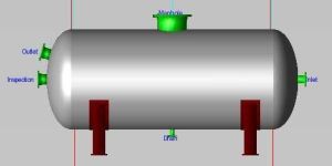 Horizontal Pressure Vessel