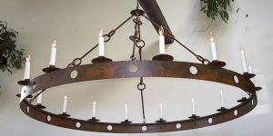 Iron Chandelier