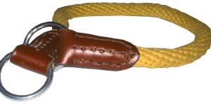 Eco Friendly Cotton Rope Dog Choke Collar