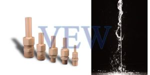 Single Fountain Nozzle with Ball Joint