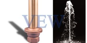 Copper Non Adjustable Street Jet Aerated Effect Fountain Nozzle