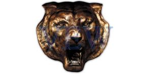Tiger Face Sculpture