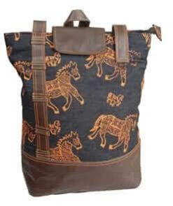 Single Handle Horse Print Bag
