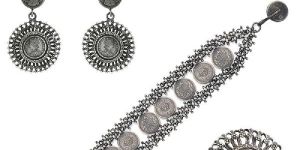 Antique Silver Coin Set