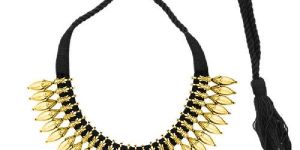 Champakali Haar Gold Plated Flower Necklace