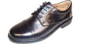 Mens Leather Ankle Shoes