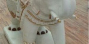 Marble Elephant Statues