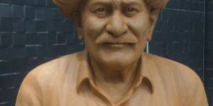 Clay Portrait Statues