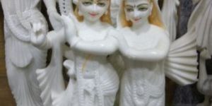 Marble Radha Krishna Statues
