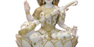 Marble Saraswati Statues