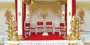 Fiber Wedding Mandap