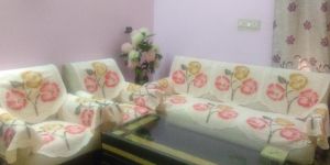 Net Emboss Sofa Cover