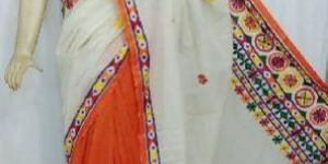 Kathiawari Work Sarees