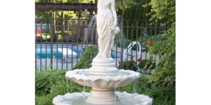 Stone Garden Lady Fountain