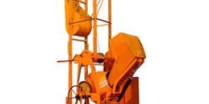 Concrete Mixer with Lift