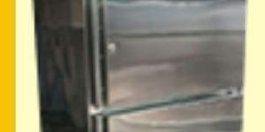 3 Door Stainless Steel Freezer