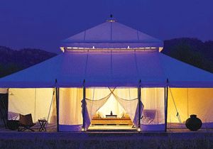 Tent with Partitions