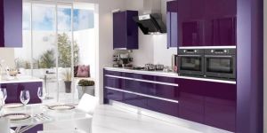Acrylic Modular Kitchen