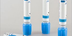 Double Cap Fluoride Blood Collection Tube