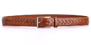 Woven Leather Belts