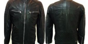 Mens Black Leather Jackets