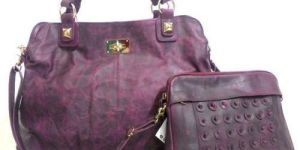 Ladies Leather Bag Set
