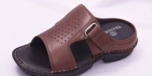 Mens Leather Slippers