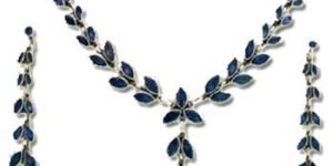 Sterling Silver Necklace Set