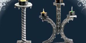 Wooden Candle Stands