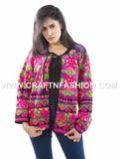 Vintage Kutch Embroidered Jacket with Heavy Mirror Work
